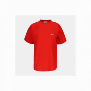 Balenciaga t-shirt Embroidered Red