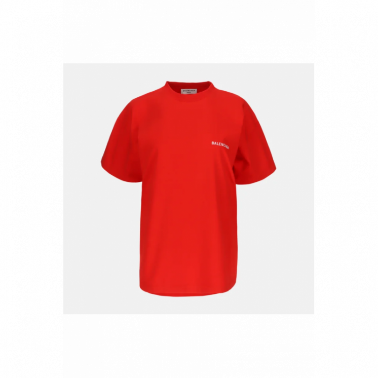 Balenciaga t-shirt Embroidered Red