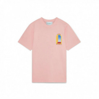 Casablanca T-Shirt L'Arche De Jour Rose