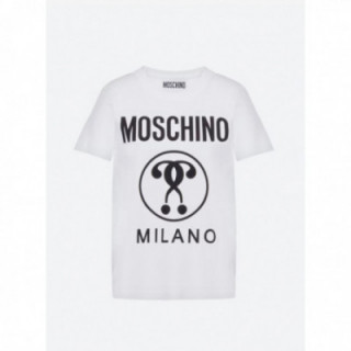 MOSCHINO T-SHIRT EN JERSEY DOUBLE QUESTION MARK